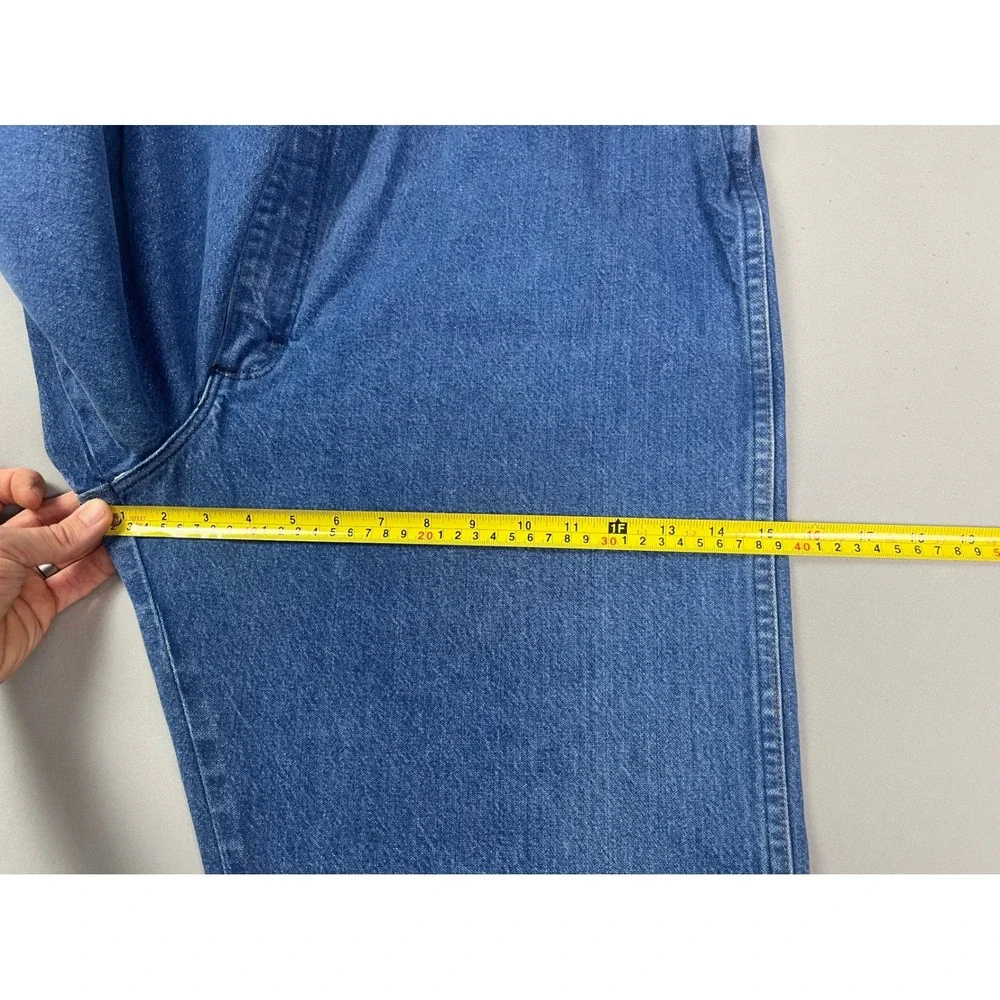 Wrangler 13MWZ Cowboy Cut Original Fit Blue Jeans Mens 43x31.5* Straight Leg EUC